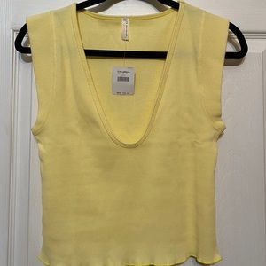 Free People Movement crop shirt